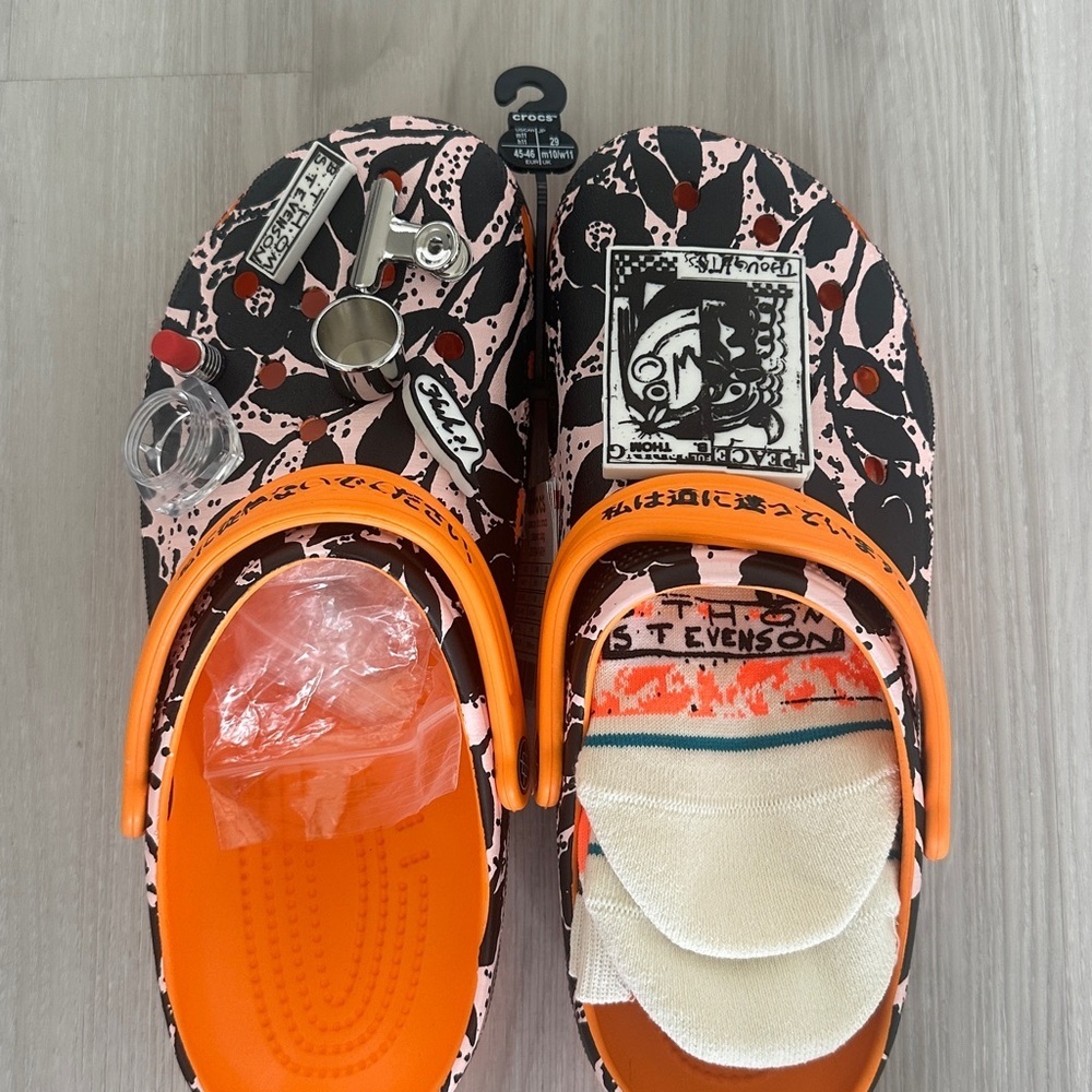Stance x B. Thom x Classic Clog 'Floral Stencil' - Picture 3 of 7